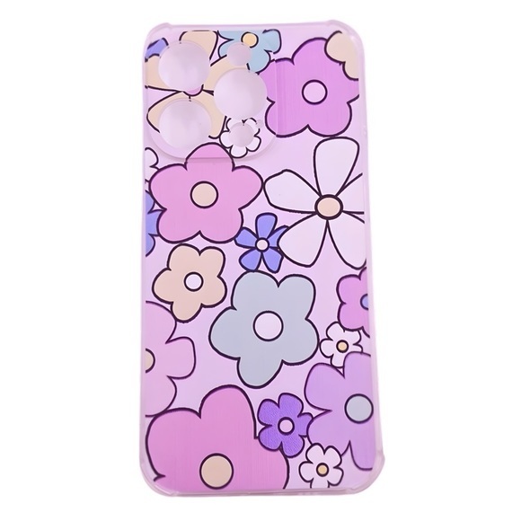 Groovy Vibes: Flower Daisy Floral‎ iPhone 14 Pro Case for the Retro-Chic Woman - Picture 1 of 4